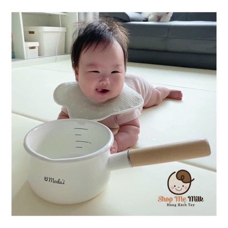 Nồi sứ Modui nấu cháo cao cấp TẶNG KÈM QUÀ CHO BÉ