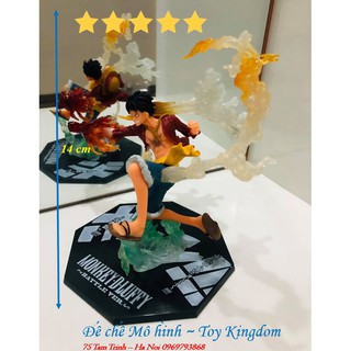 #KHÔ MÁU RẺ NHẤT SHOPEE# Mô hình Luffy One Piece Cậu bé mũ rơm Người cao su