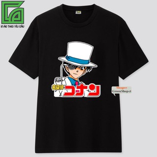SALE- Áo Thun In Hình siêu trộm Kid  Kaito Kuroba Vải Cotton Thái S136 - mẫu áo HOT