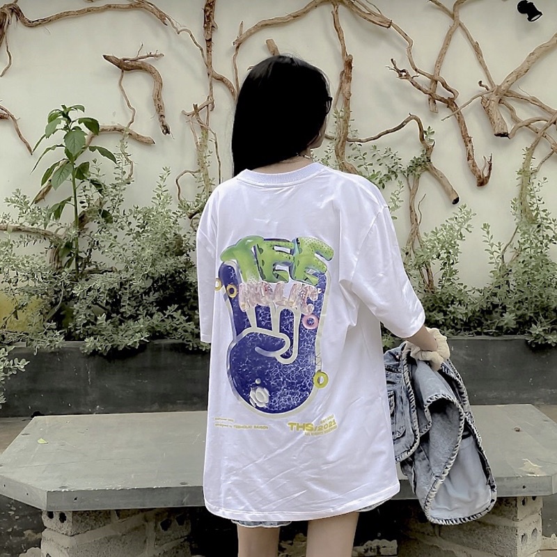 Áo Thun Unisex TeeHolic Swimming Pool Màu Đen Logo THS