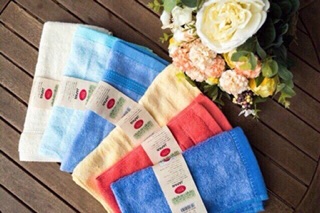 Combo 10 KHĂN MẶT SỢI TRE CAO CẤP