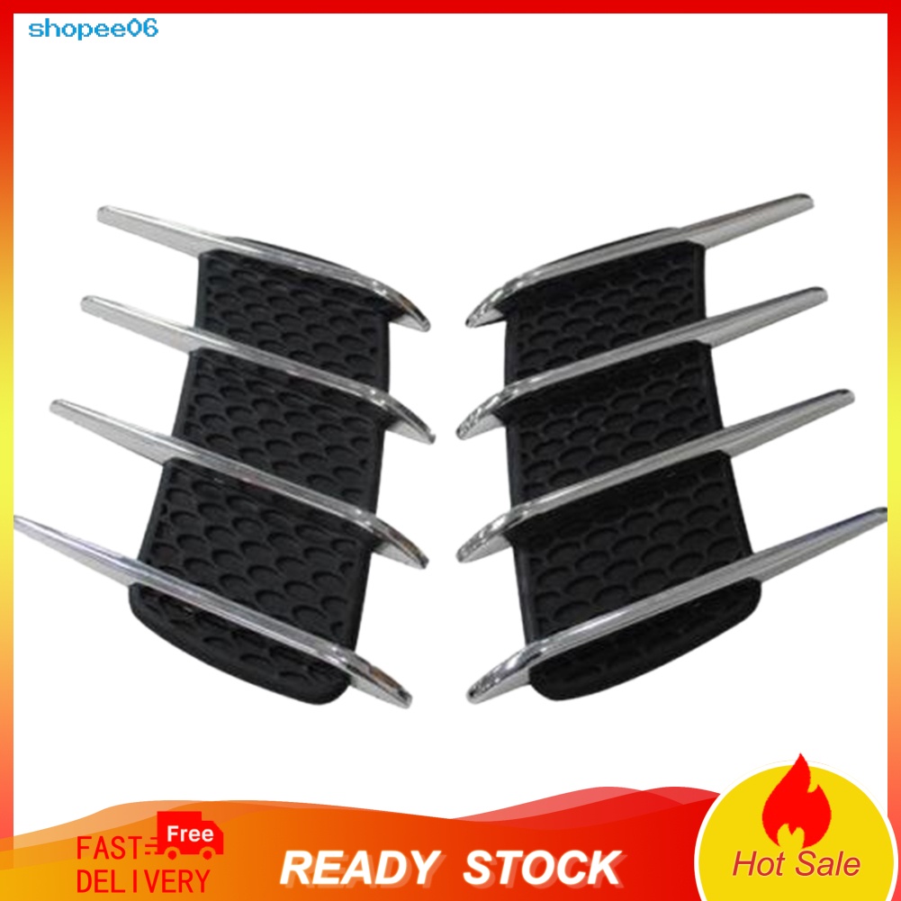 FENDER Set 2 miếng dán trang trí lỗ thông gió xe hơi OB-59