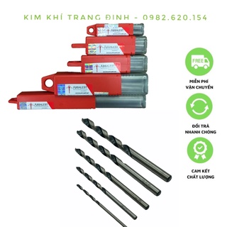 Mũi khoan inox xịn mini khoan sắt gỗ thép gió ARBALEST chính hãng 2mm – 7,5mm