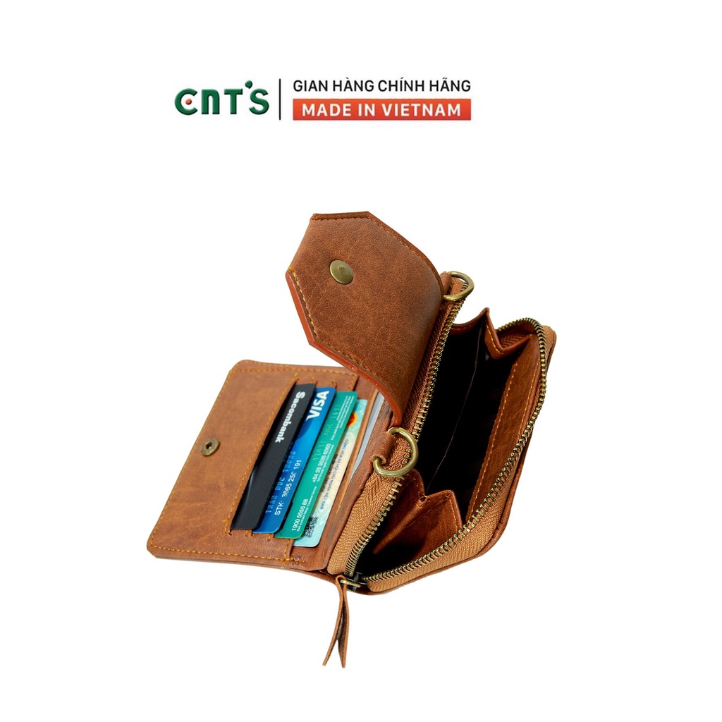 Ví nữ cầm tay VN24 có dây đeo tiện lợi