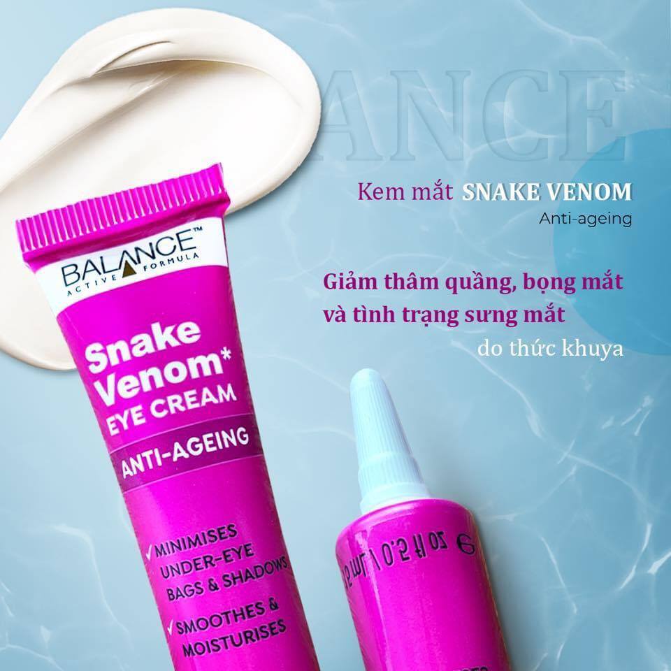 Kem dưỡng mắt Balance Snake Venom Eye Cream- Xóa tan vết thâm