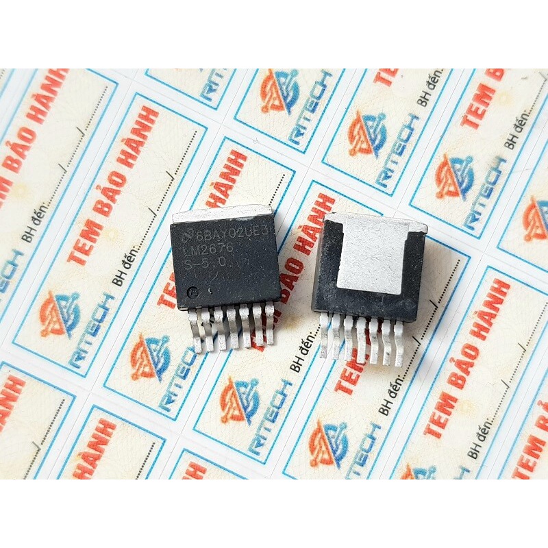 [Combo 2 chiếc] LM2676S-5.0, LM2676S IC Nguồn Xung TO-263