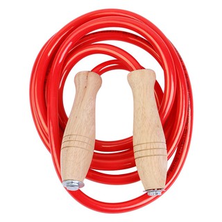 Dây nhảy Muay - Boxing - Kickboxing - HIIT- Dây Nhảy Võ Thuật cao su bản to 500g cán gỗ Cao Cấp - Dây nhảy boxing