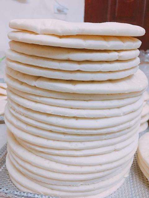 10 chiếc đế pizza 14cm ( tặng kèm lá thơm khô)