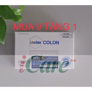 MEN VI SINH COLON BÀO TỬ LỢI KHUẨN CHO ĐƯỜNG TIÊU HOÁ HỘP 20 ỐNG