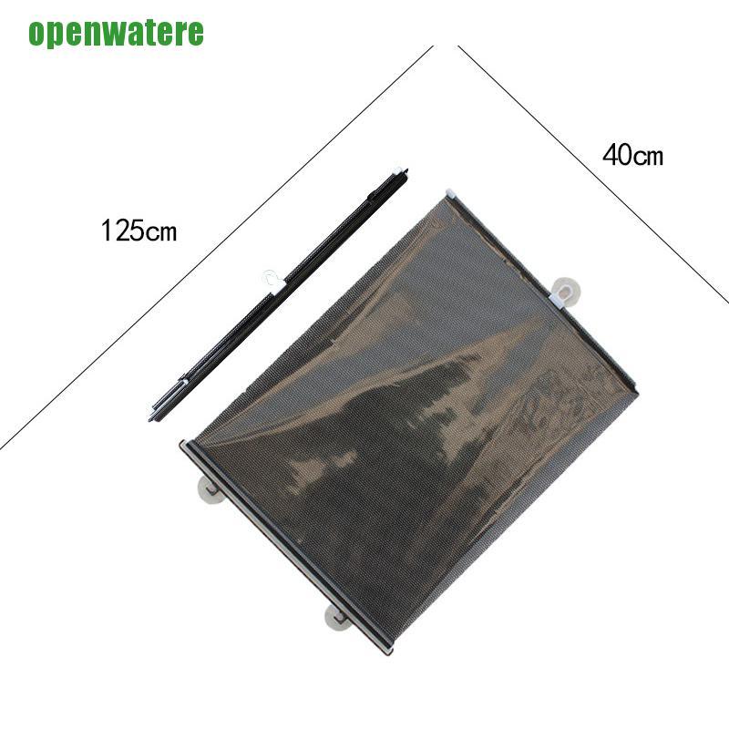 【open】RETRACTABLE CAR AUTO SUN SHADE BLOCK Windshield REAR WINDOW Mesh Sun Visors