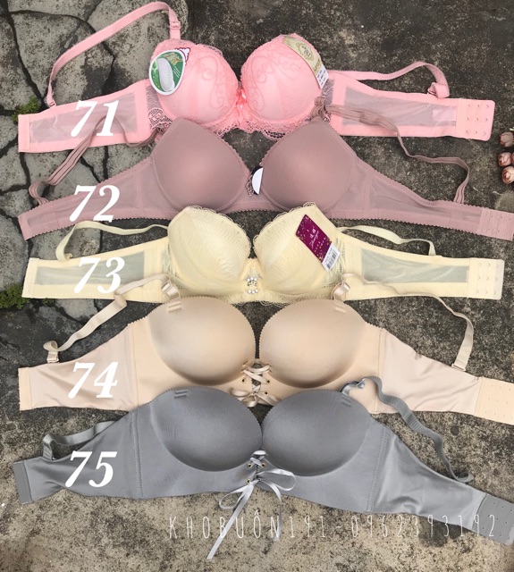 [Size 36/80] Áo Ngực Ren Cotton Loại Đẹp - Hàng TQXK (Mã 66-75)