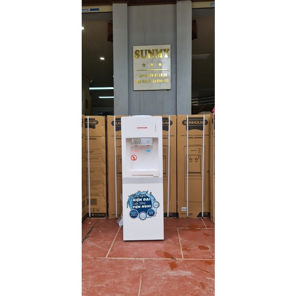 Cây nước nóng lạnh  , cây nóng lạnh Sunhouse SHD9602 - Hàng mới nguyên kiện