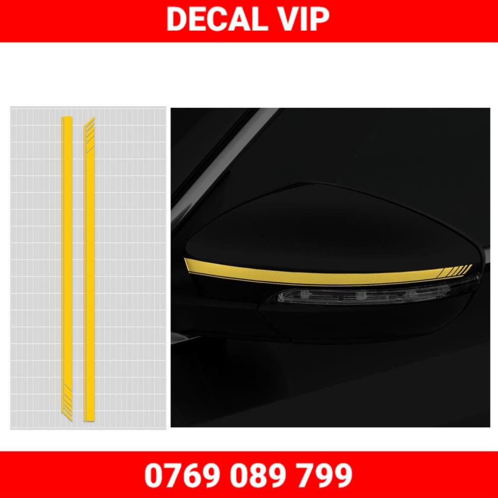 Tem Dán Gương Chiếu Hậu Phản Quang Ô Tô Xe Hơi | GUOT02 | Decal Gương Oto Taxi ...Dễ Dán Chống Nước Bền Màu