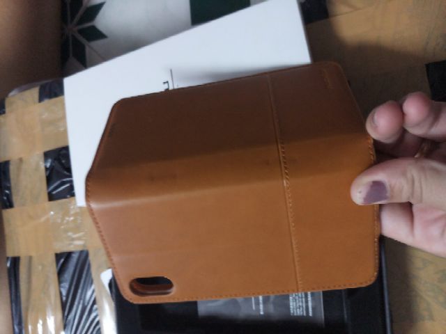 Bao da dạng ví IPhone X/ XS/ XR/ XS Max hiệu Nuoku xịn chính hãng - Ảnh thật | BigBuy360 - bigbuy360.vn