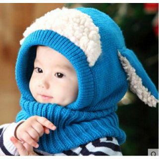 MŨ LEN TAI CỪU CHO BÉ