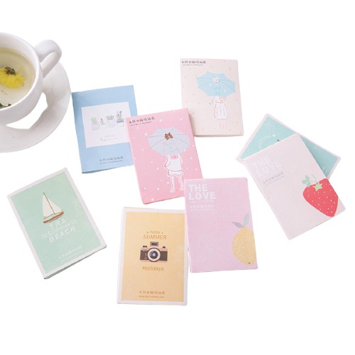 50 miếng giấy thấm dầu kt 10x7cm phù hợp cho mọi loại da | BigBuy360 - bigbuy360.vn