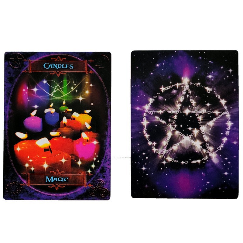 Bộ bài bói Tarot Witches Wisdom Oracle Cards tuyệt đẹp 48 lá kèm hướng dẫn