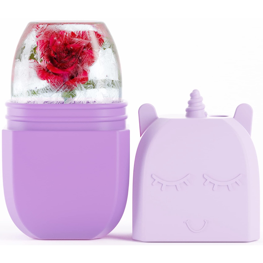 Dụng cụ bóng lăn đá lạnh Foreverlily massage điều dầu chăm sóc da mặt tiện lợi