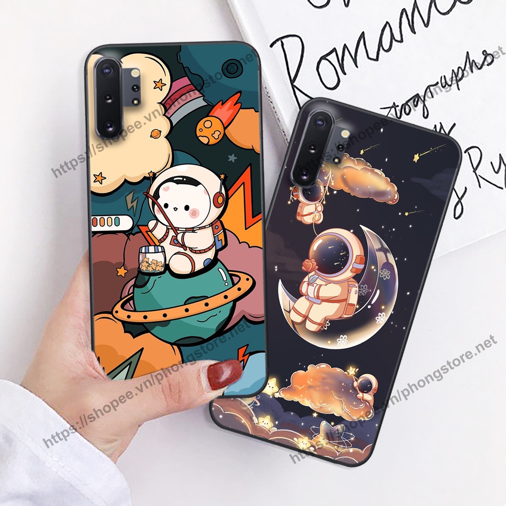 Ốp lưng Samsung Note 10 / Note 10 Plus / Note 10+ vũ trụ phi hành gia cực hot siêu cute-rẻ-bền