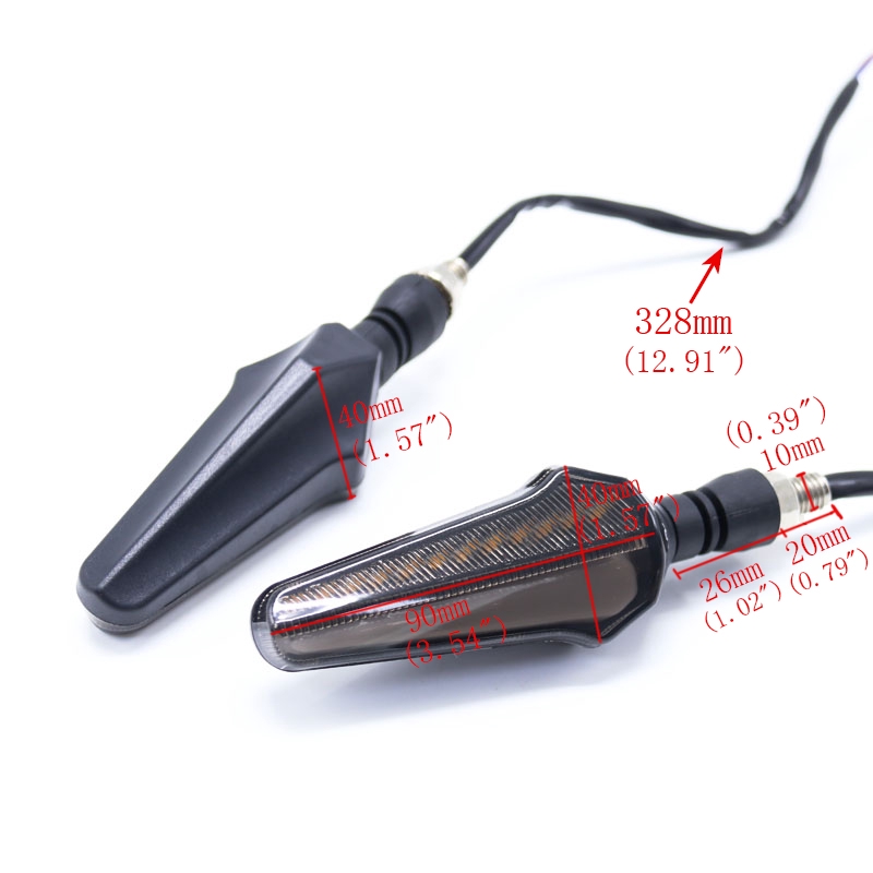 Đèn LED Xi Nhan Chạy Ban Ngày Chuyên Dụng Cho Xe Mô Tô Honda Harley Yamha Suzuki BMW