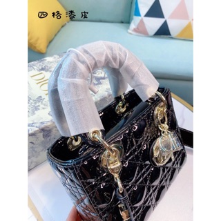 Túi nữ da thật lady dior CD mini