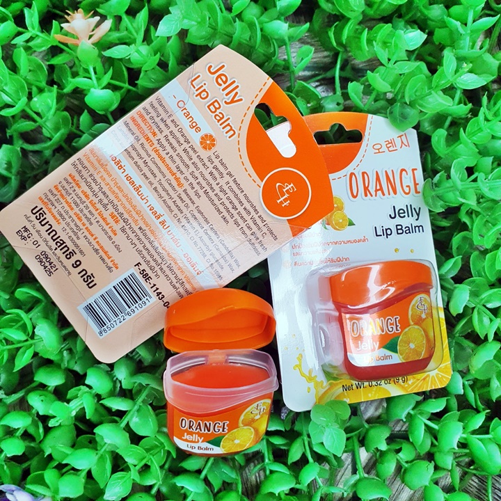 Son Dưỡng môi Orange Jelly Lip Balm Thái Lan - PN540