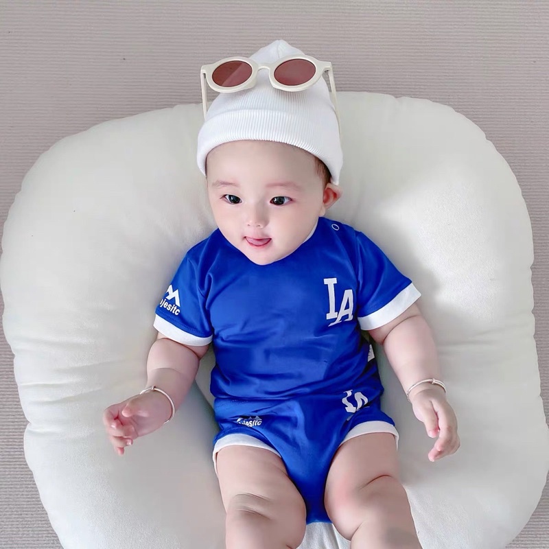 CHIP07 Bộ Chip Thun Lạnh Thể Thao  Cho Bé 4kg đến 14kg