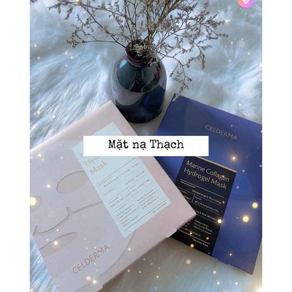 Mặt Nạ Thạch Sinh Học Celderma Ninetalks Hydrogel Mask