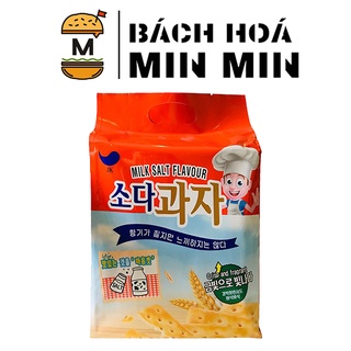 Bánh quy lạt ăn kiêng JK Hàn Quốc Milk Salt Flavour (gói 420g)