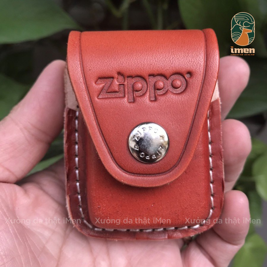 [Da Veg] Bao Da Zippo cao cấp - Hàng chính hãng - Màu đỏ