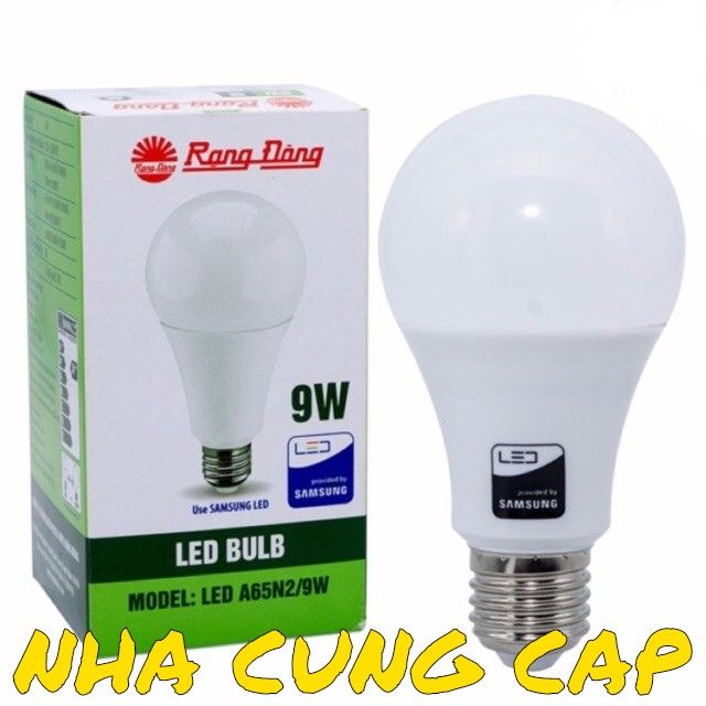 (GIÁ HỦY DIỆT) LED RẠNG ĐÔNG 9W CHÍNH HÃNG SÁNG TRẮNG