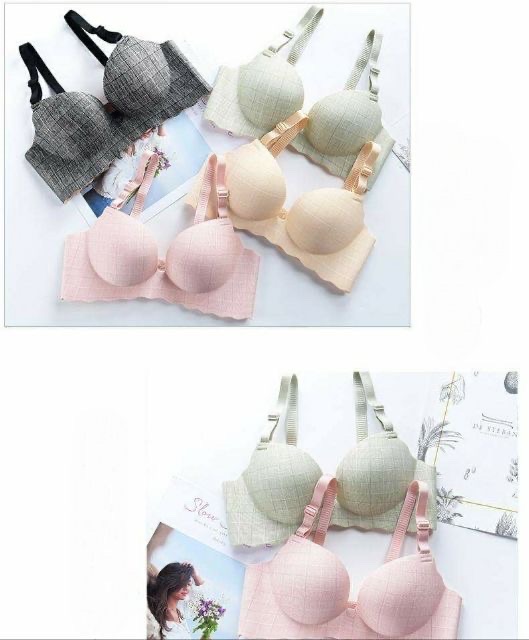 Áo ngực su đúc nâng ngực không gọng muối tiêu 315