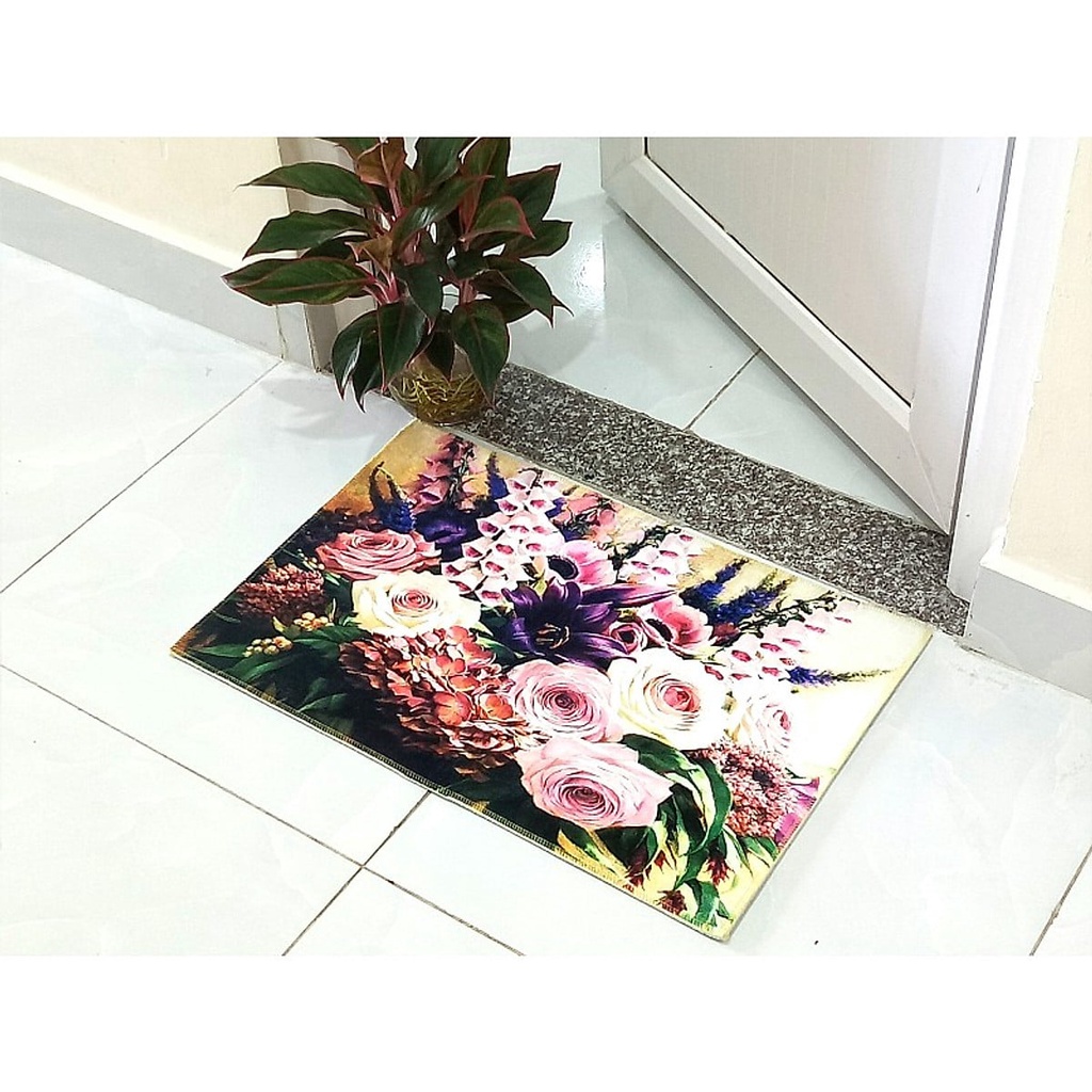 Thảm Lau Chân Nhiều Hoạt Tiết Siêu Đẹp Siêu Sang