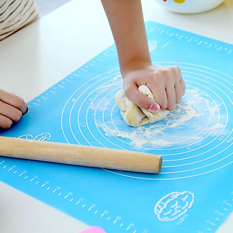 Thảm Nhào Bột Làm Bánh Bằng Silicone Chống Dính Tiện Dụng