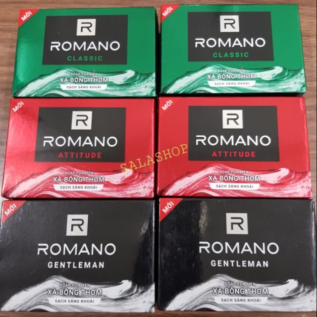 Xà bông thơm Romano hộp 90g