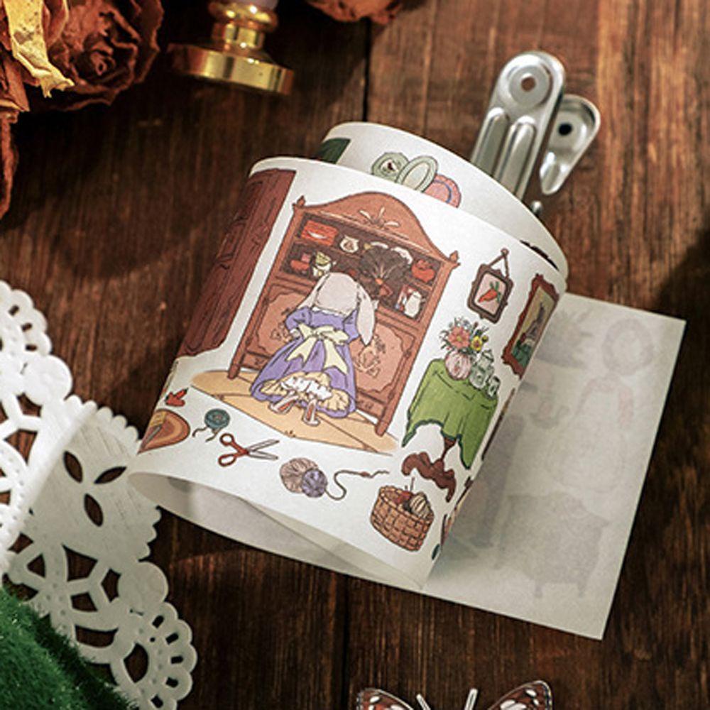 Nhãn Dán Trang Trí Điện Thoại Hình Thỏ Đáng Yêu