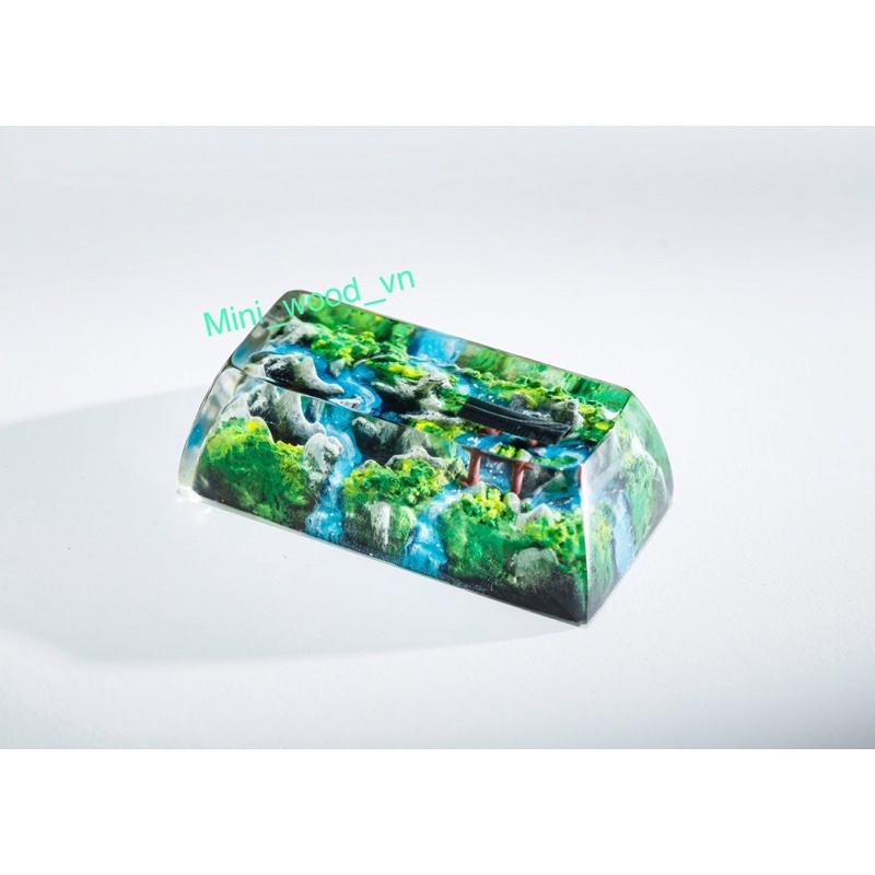 Keycap resin Thiên nhiên.Keycap resin Nature.Keycap Artisan