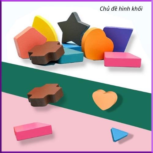 Bảng chữ tiếng Việt 7 trong 1 và 6 trong 1 bằng gỗ, đồ chơi trẻ em câu cá gỗ cho bé phát triển trí tuệ