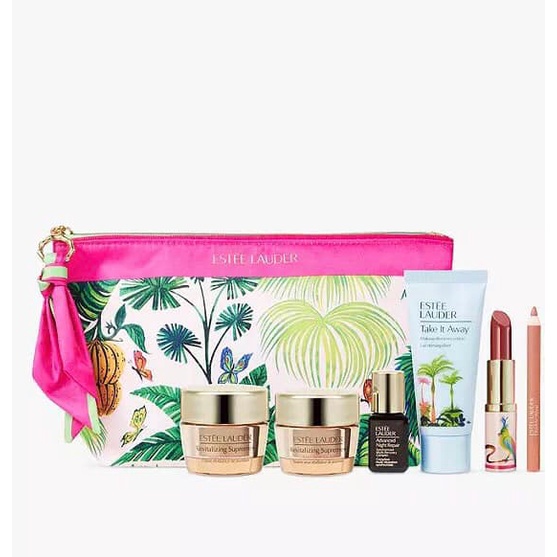 Set dưỡng da Estee 6 món mini tặng kèm túi