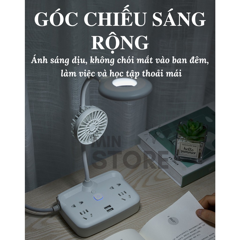 Đèn Đọc Sách Chống Cận Đa Năng - Chính Hãng - Min STORE