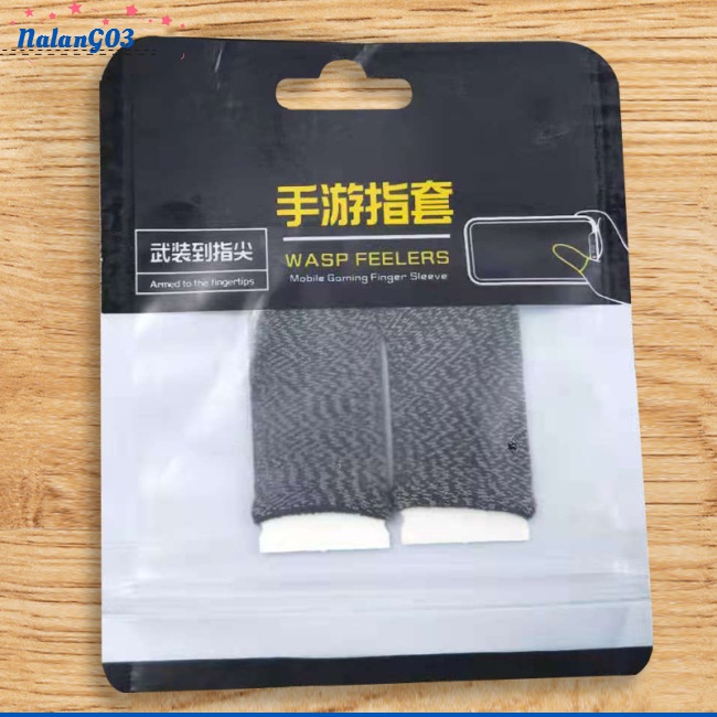1 Cặp Găng Tay Chơi Game Cots 18-needle Bằng Sợi Đồng Siêu Mỏng Thoáng Khí