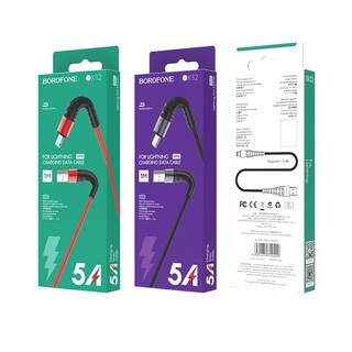 CÁP SẠC LIGHTNING BOROFONE BX32