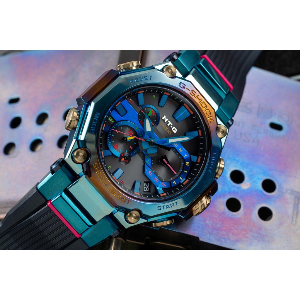 đồng Hồ Nam G Shock Mtg B00ph 2adr Phượng Hoang Xanh Phien Bản Giới Hạn Bảo Hanh 12 Thang Quốc Tế đồng Hồ Thời Trang Casual Nam Thương Hiệu Casio Donghoxwatch Com