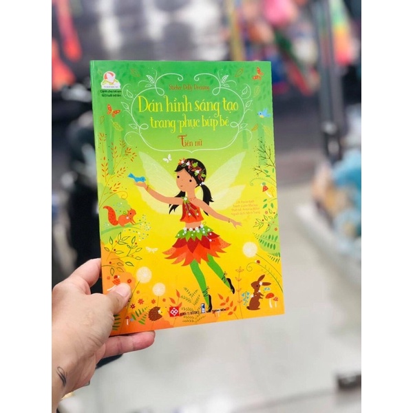 Dán hình sáng tạo trang phục búp bê công chúa