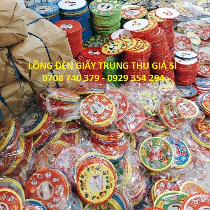 Combo 50c lồng đèn giấy hình động vật size lớn - Lồng đèn trung thu thiếu nhi