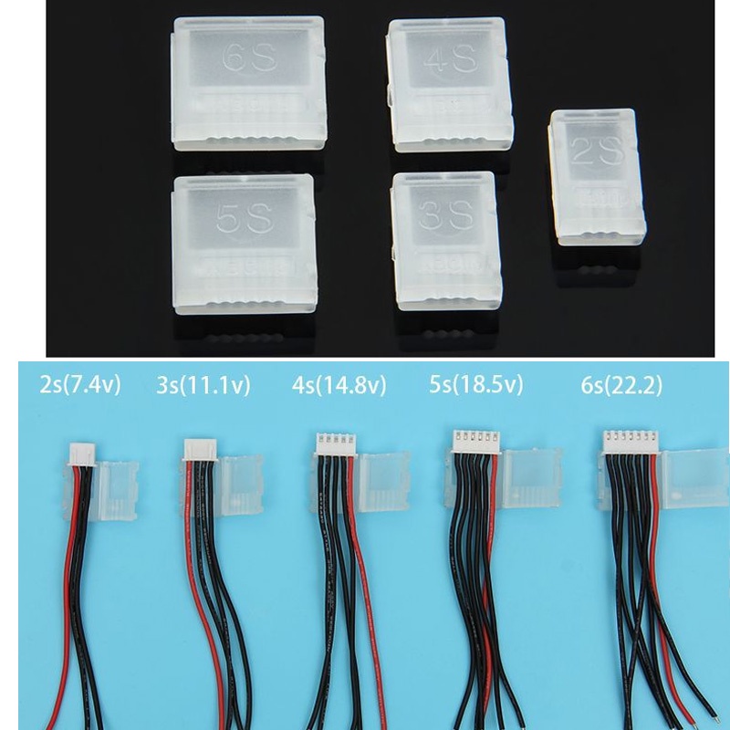 20 Kẹp Cân Bằng Bảo Vệ Đầu 2S 3S 4S 5S 6S JST-XH