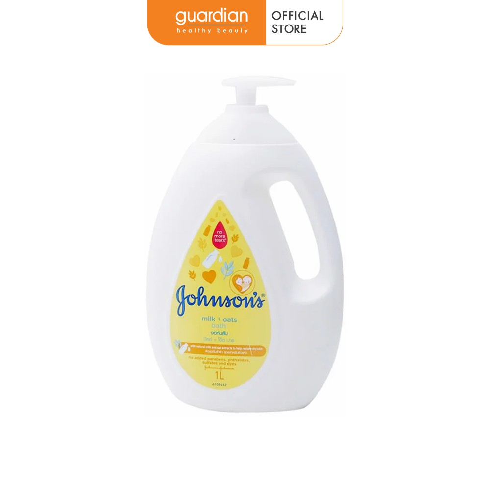 Sữa tắm Johnson's Baby chứa sữa và yến mạch 1000ml