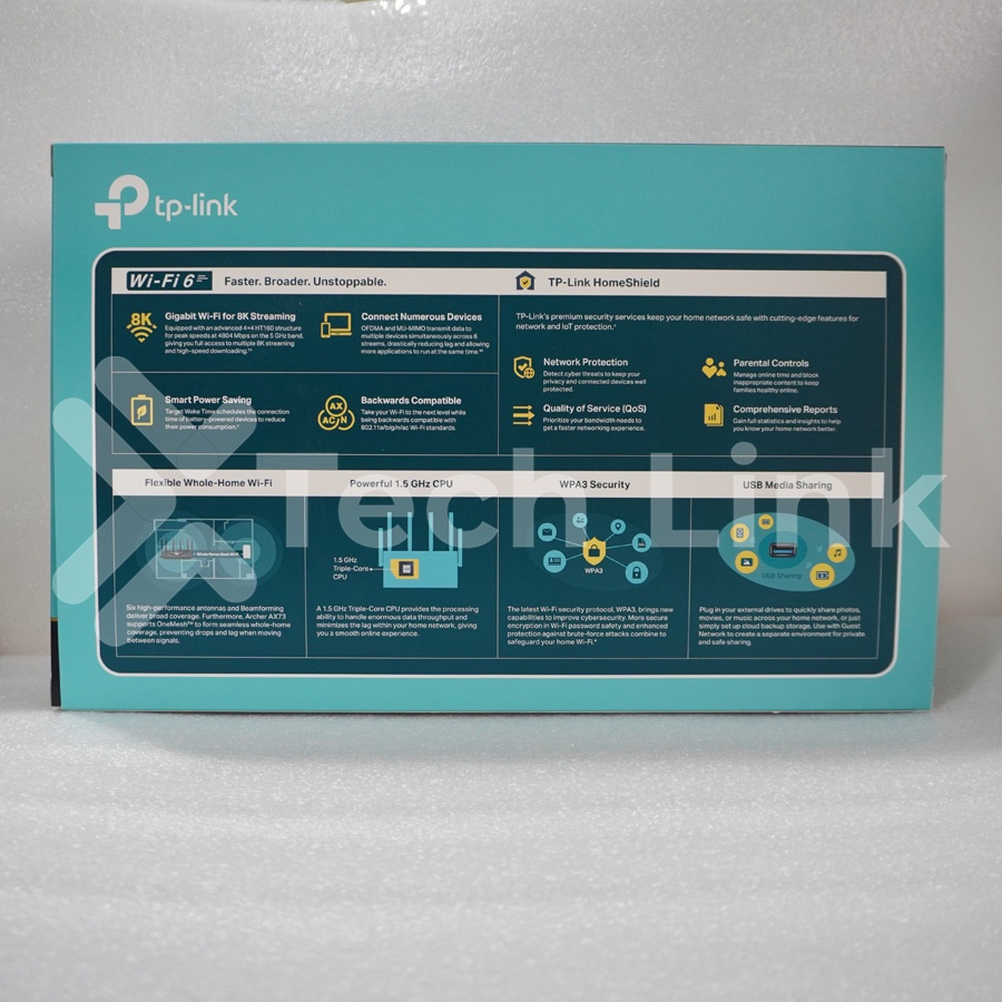 [Hỏa tốc] Bộ Phát Router Wifi 6 TP-Link Archer AX73 Gigabit Băng Tần Kép AX5400