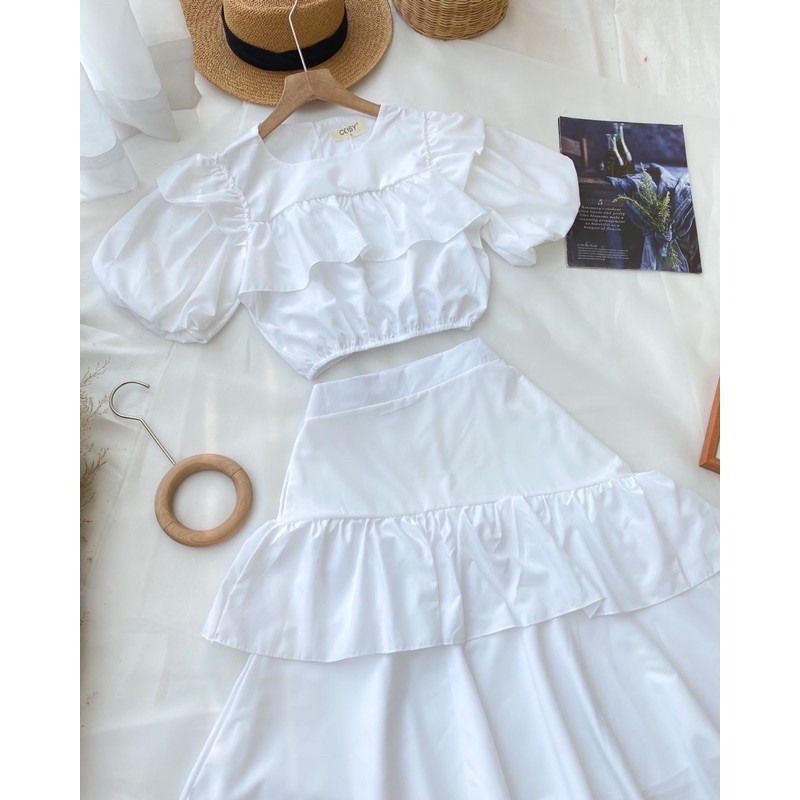 Set váy trắng 03030303