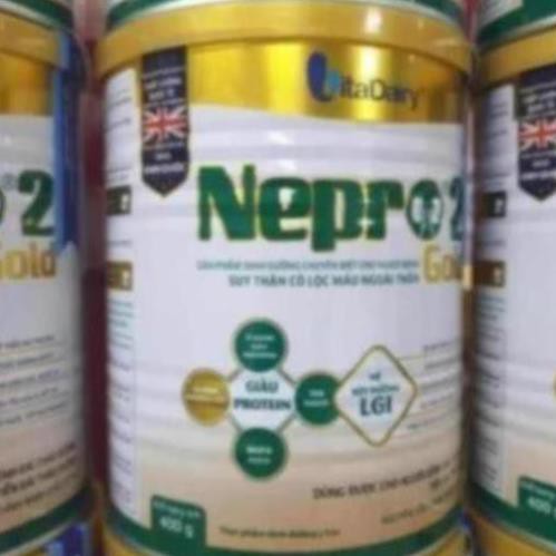 [Sỉ Nepro 2 gold]Combo 1 thùng 24 lon  Sữa nepro 2 gold hộp 400g Date T5.2022